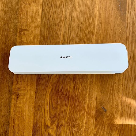 APPLE Watch Braided Solo Loop Watch Band Size 4 40mm Charcoal Black Genuine - Picture 7 of 7